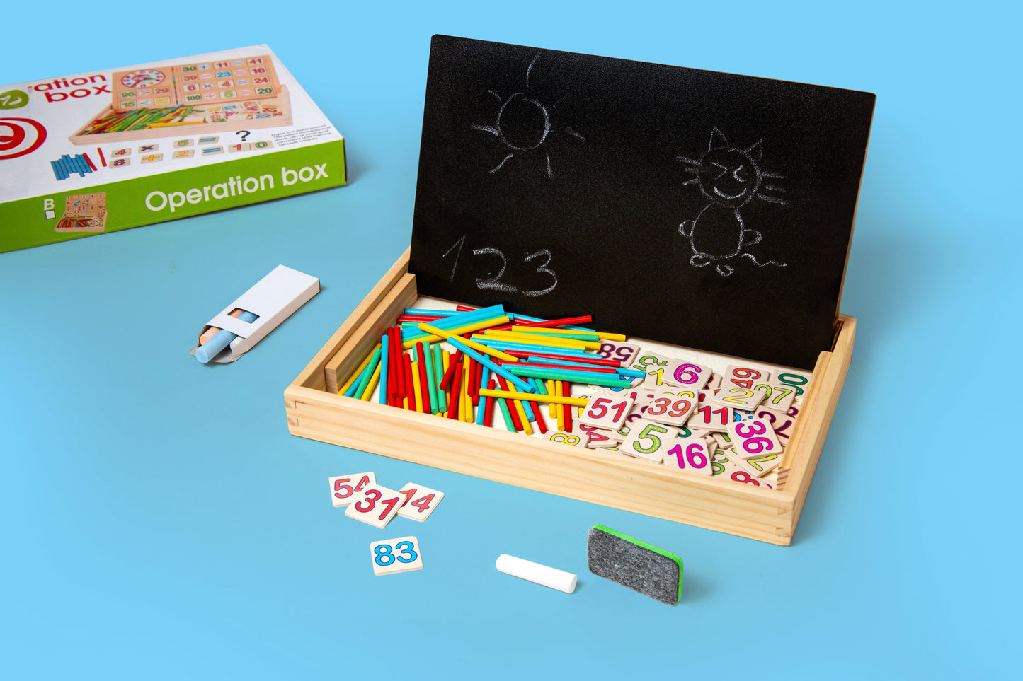 ChakaToys Multifunctional Math Operation Learning Box